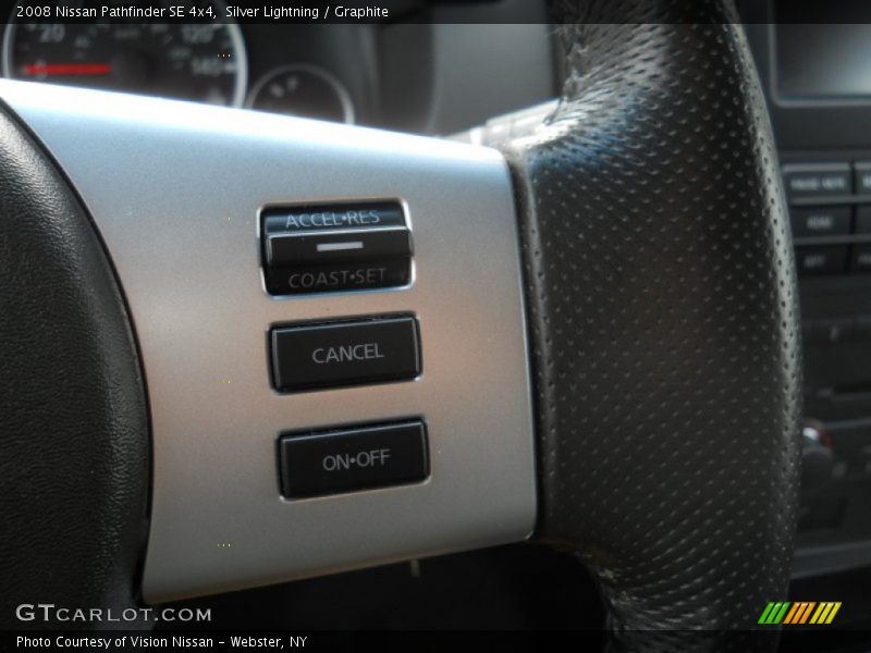 Silver Lightning / Graphite 2008 Nissan Pathfinder SE 4x4