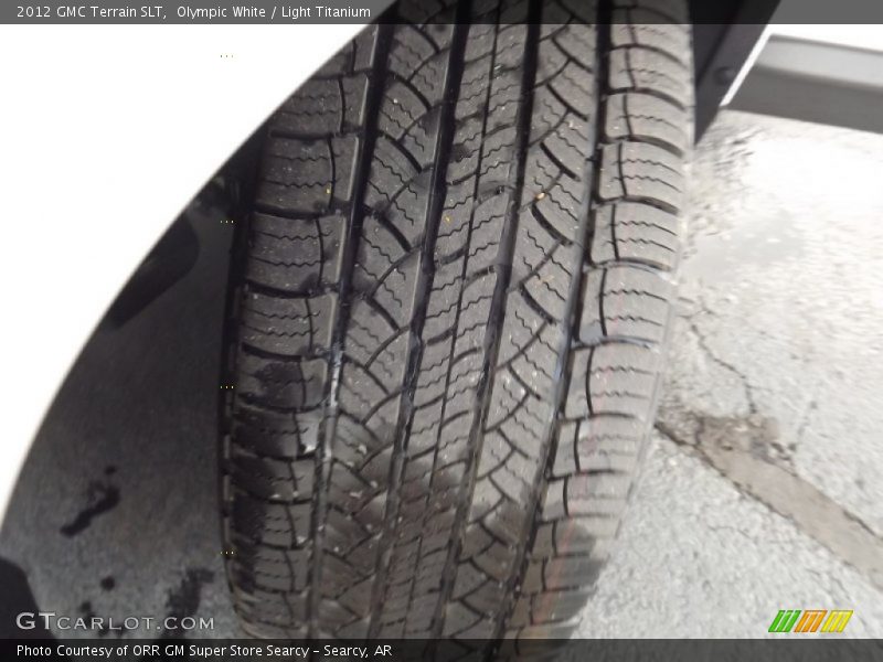 Olympic White / Light Titanium 2012 GMC Terrain SLT