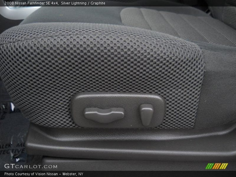 Silver Lightning / Graphite 2008 Nissan Pathfinder SE 4x4