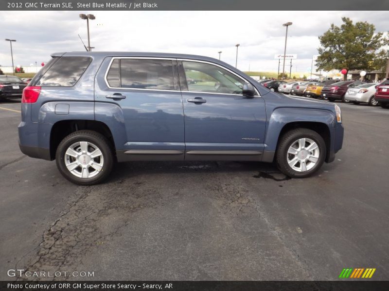 Steel Blue Metallic / Jet Black 2012 GMC Terrain SLE