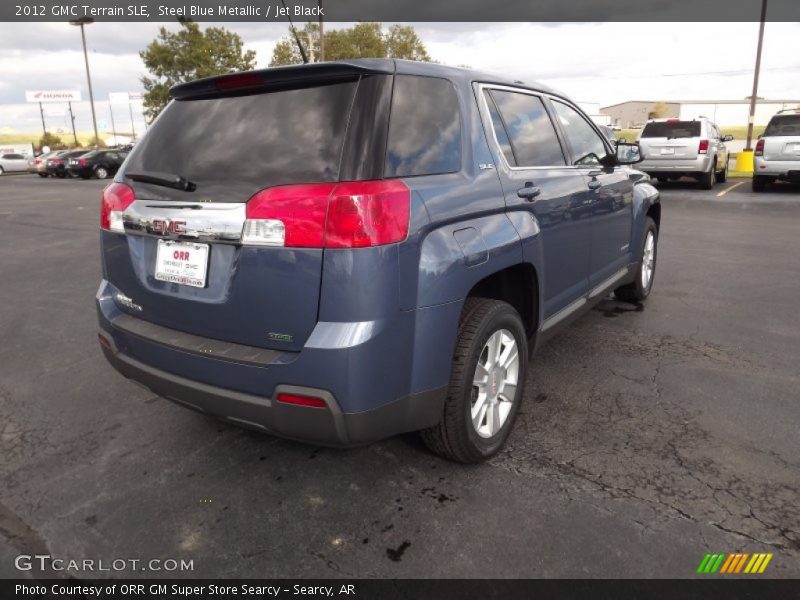 Steel Blue Metallic / Jet Black 2012 GMC Terrain SLE