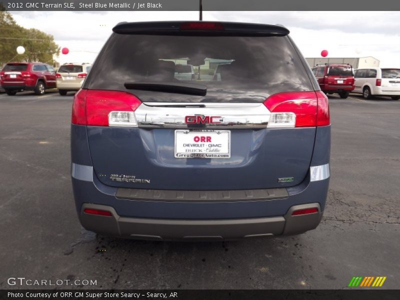 Steel Blue Metallic / Jet Black 2012 GMC Terrain SLE