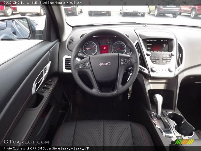 Steel Blue Metallic / Jet Black 2012 GMC Terrain SLE