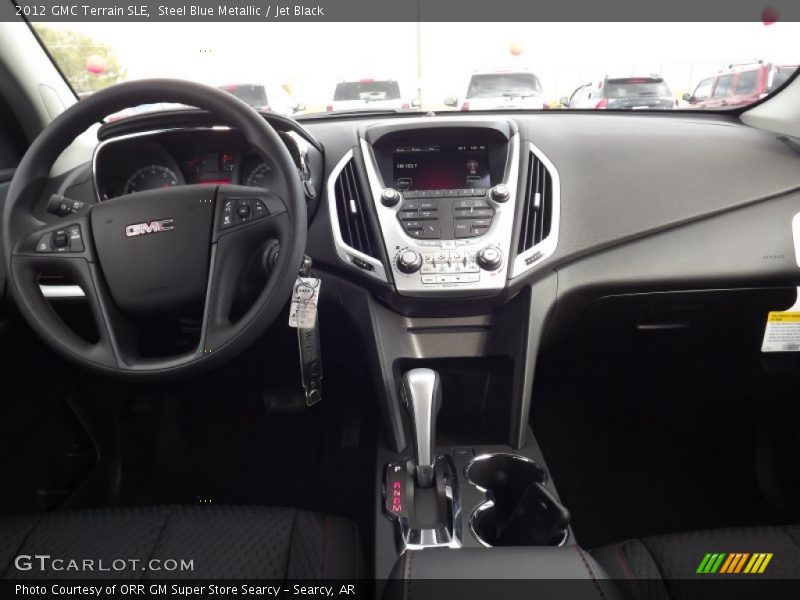Steel Blue Metallic / Jet Black 2012 GMC Terrain SLE