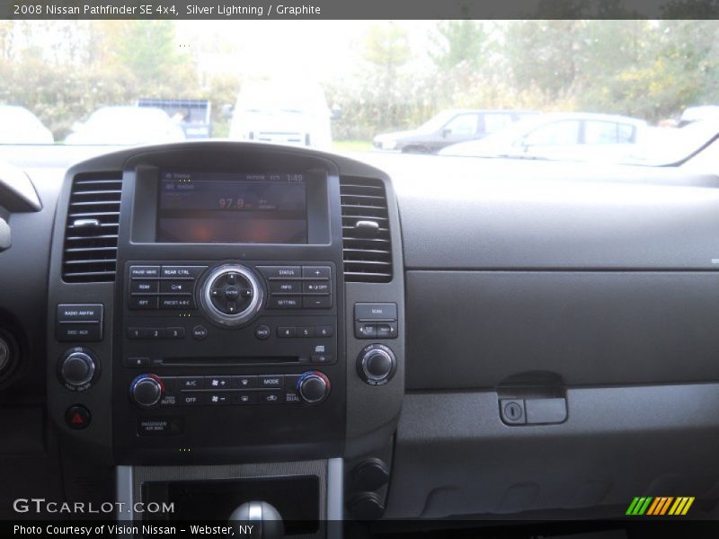 Silver Lightning / Graphite 2008 Nissan Pathfinder SE 4x4