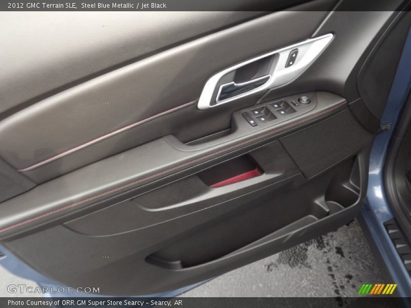 Steel Blue Metallic / Jet Black 2012 GMC Terrain SLE