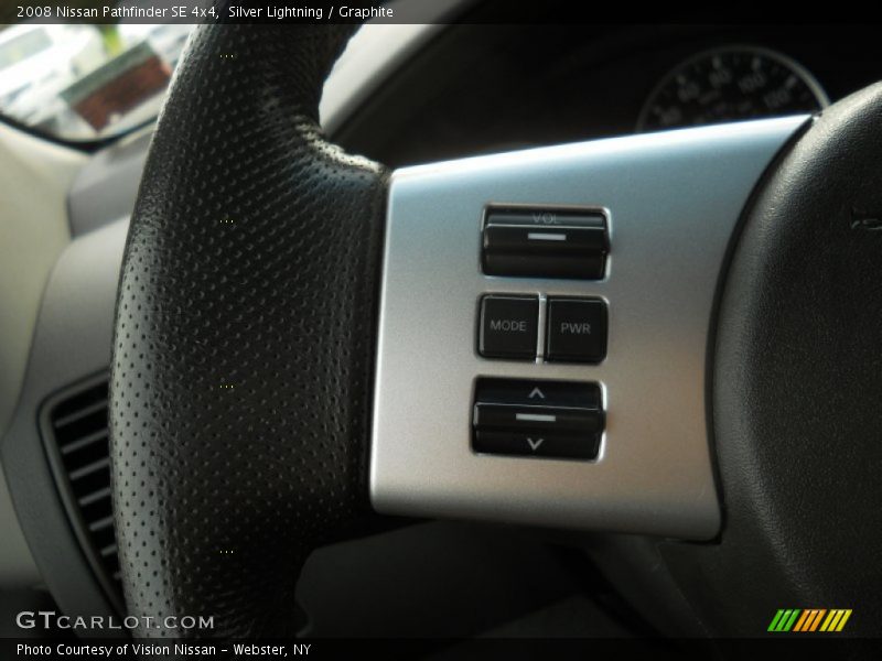 Silver Lightning / Graphite 2008 Nissan Pathfinder SE 4x4