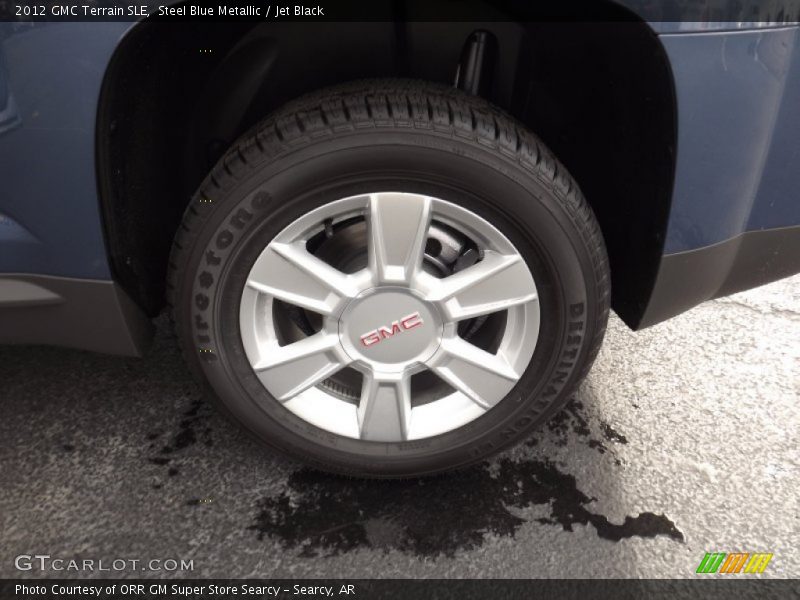 Steel Blue Metallic / Jet Black 2012 GMC Terrain SLE