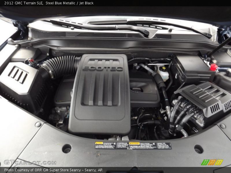 Steel Blue Metallic / Jet Black 2012 GMC Terrain SLE