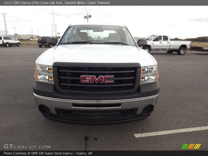 Summit White / Dark Titanium 2011 GMC Sierra 1500 Crew Cab 4x4