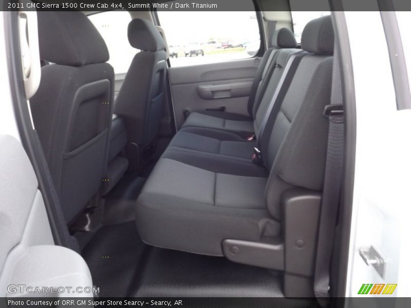 Summit White / Dark Titanium 2011 GMC Sierra 1500 Crew Cab 4x4