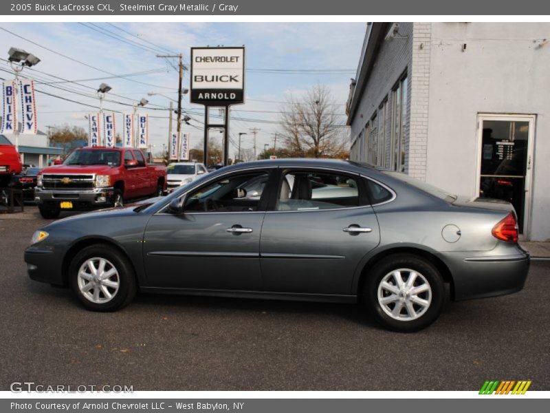 Steelmist Gray Metallic / Gray 2005 Buick LaCrosse CXL