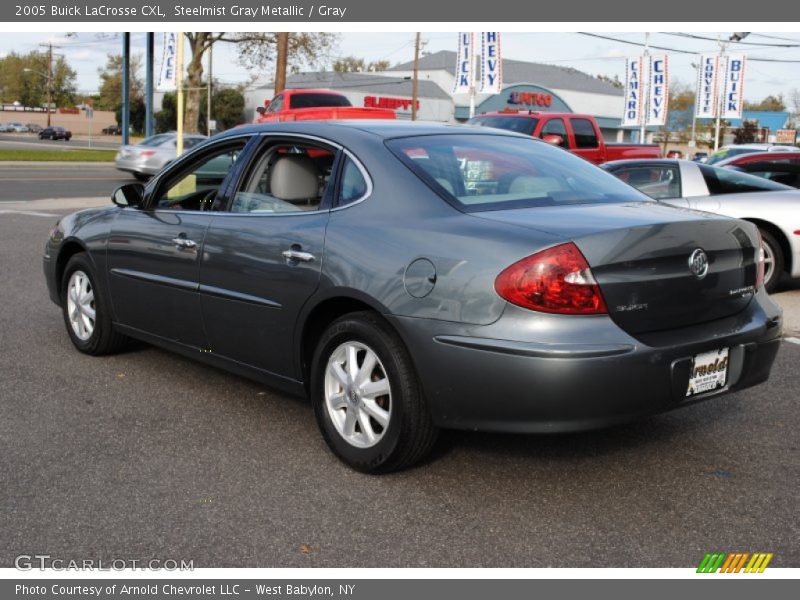 Steelmist Gray Metallic / Gray 2005 Buick LaCrosse CXL