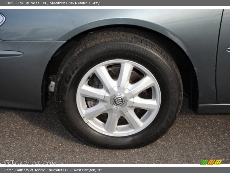 Steelmist Gray Metallic / Gray 2005 Buick LaCrosse CXL