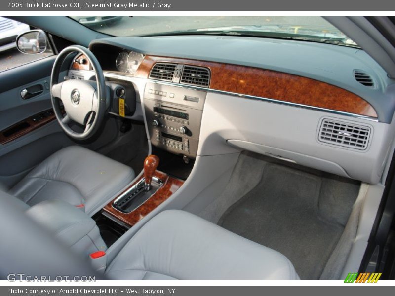 Steelmist Gray Metallic / Gray 2005 Buick LaCrosse CXL
