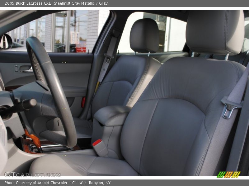 Steelmist Gray Metallic / Gray 2005 Buick LaCrosse CXL