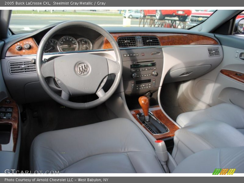 Steelmist Gray Metallic / Gray 2005 Buick LaCrosse CXL