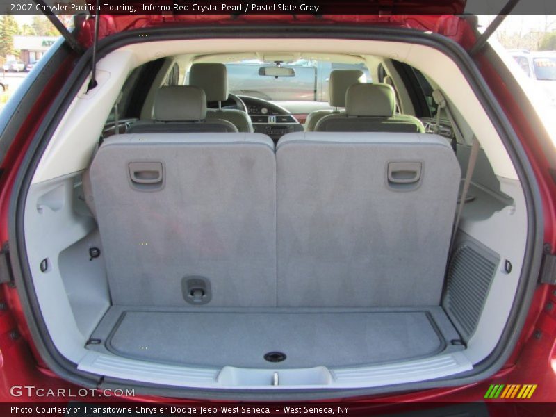 Inferno Red Crystal Pearl / Pastel Slate Gray 2007 Chrysler Pacifica Touring