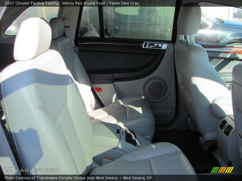 Inferno Red Crystal Pearl / Pastel Slate Gray 2007 Chrysler Pacifica Touring