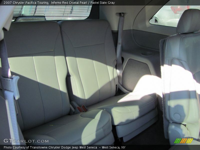 Inferno Red Crystal Pearl / Pastel Slate Gray 2007 Chrysler Pacifica Touring