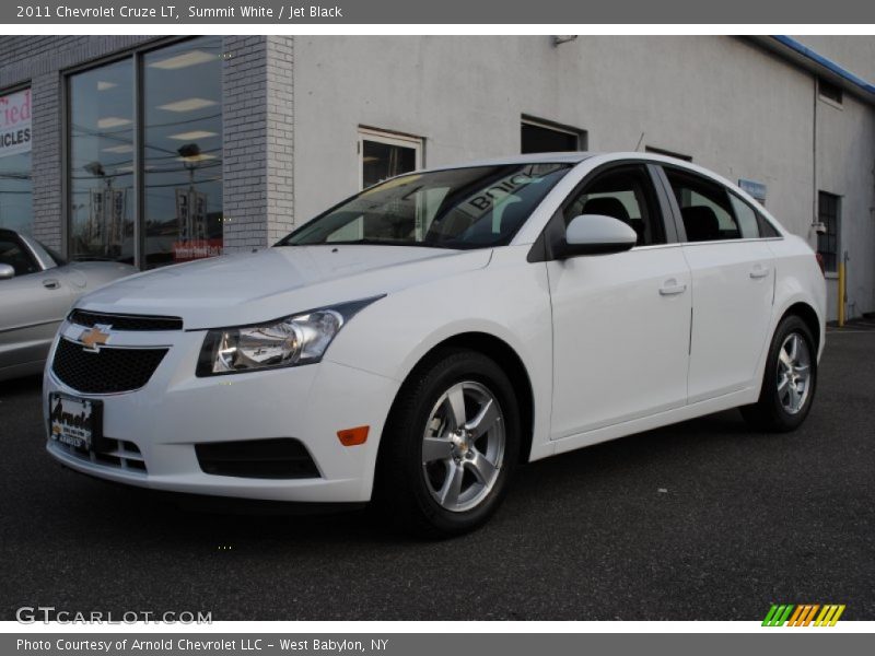 Summit White / Jet Black 2011 Chevrolet Cruze LT