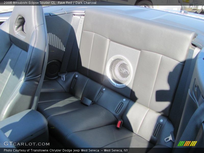 Rave Red / Dark Charcoal 2008 Mitsubishi Eclipse Spyder GS