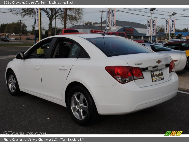 Summit White / Jet Black 2011 Chevrolet Cruze LT