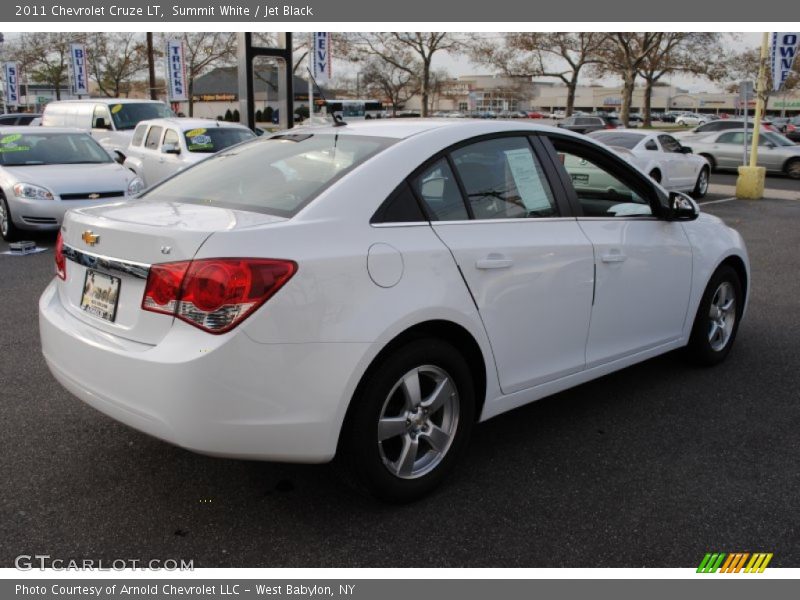 Summit White / Jet Black 2011 Chevrolet Cruze LT
