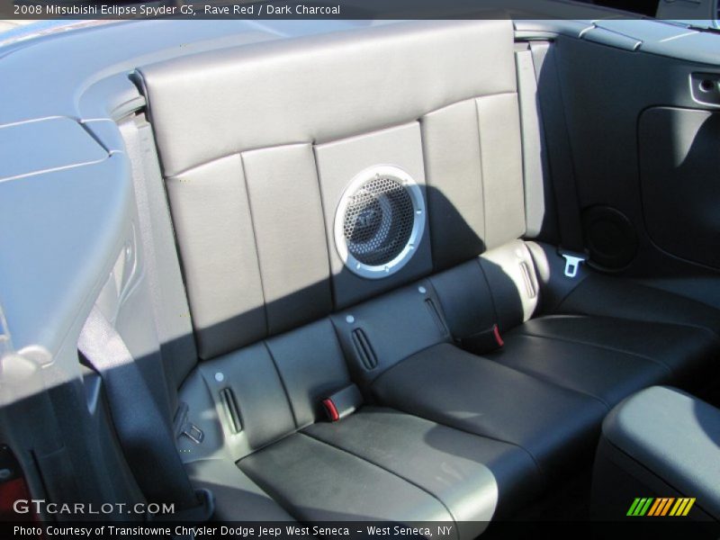Rave Red / Dark Charcoal 2008 Mitsubishi Eclipse Spyder GS