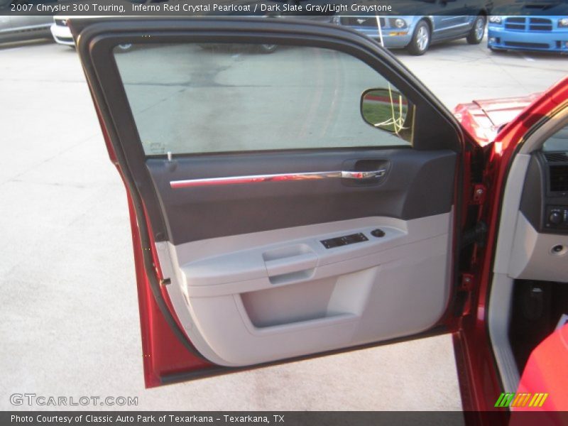 Inferno Red Crystal Pearlcoat / Dark Slate Gray/Light Graystone 2007 Chrysler 300 Touring