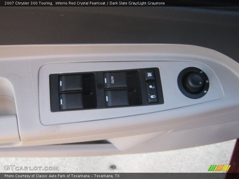 Inferno Red Crystal Pearlcoat / Dark Slate Gray/Light Graystone 2007 Chrysler 300 Touring