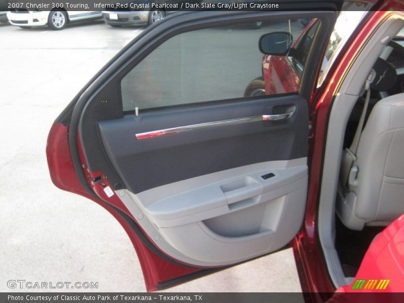 Inferno Red Crystal Pearlcoat / Dark Slate Gray/Light Graystone 2007 Chrysler 300 Touring