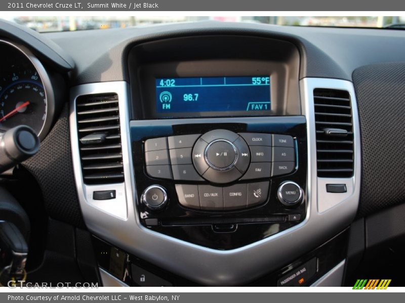 Summit White / Jet Black 2011 Chevrolet Cruze LT