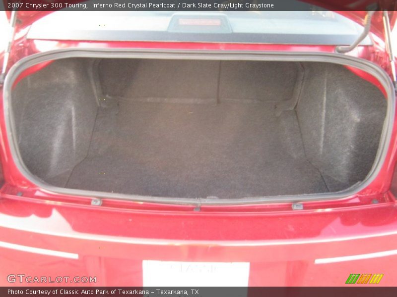 Inferno Red Crystal Pearlcoat / Dark Slate Gray/Light Graystone 2007 Chrysler 300 Touring