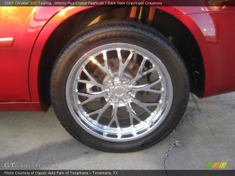 Inferno Red Crystal Pearlcoat / Dark Slate Gray/Light Graystone 2007 Chrysler 300 Touring