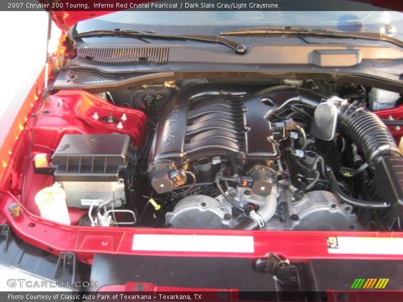 Inferno Red Crystal Pearlcoat / Dark Slate Gray/Light Graystone 2007 Chrysler 300 Touring