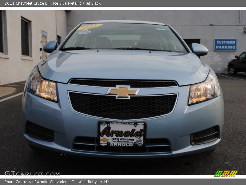 Ice Blue Metallic / Jet Black 2011 Chevrolet Cruze LT