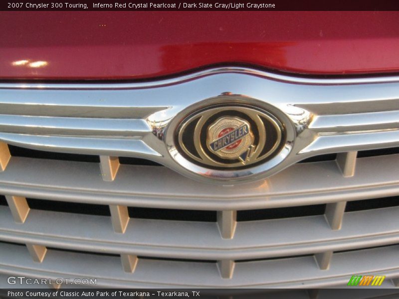 Inferno Red Crystal Pearlcoat / Dark Slate Gray/Light Graystone 2007 Chrysler 300 Touring