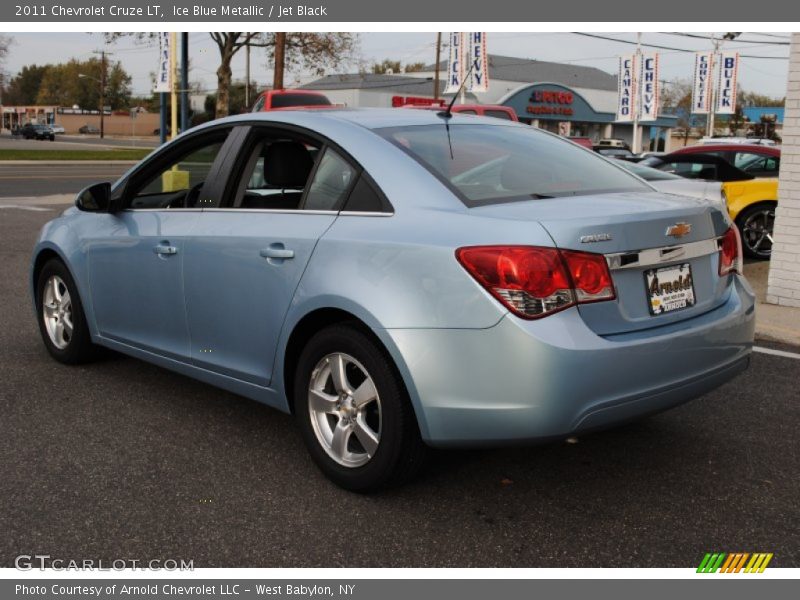 Ice Blue Metallic / Jet Black 2011 Chevrolet Cruze LT