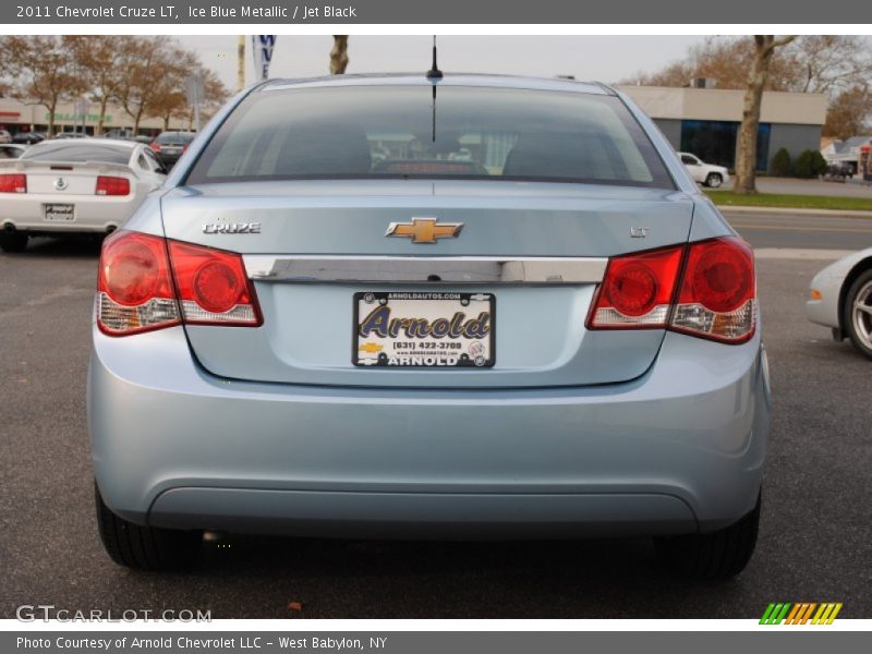 Ice Blue Metallic / Jet Black 2011 Chevrolet Cruze LT