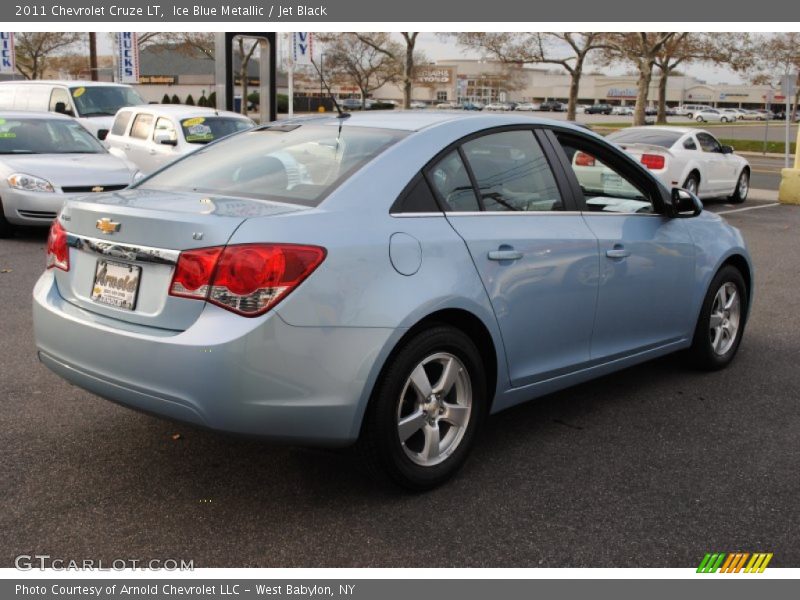 Ice Blue Metallic / Jet Black 2011 Chevrolet Cruze LT