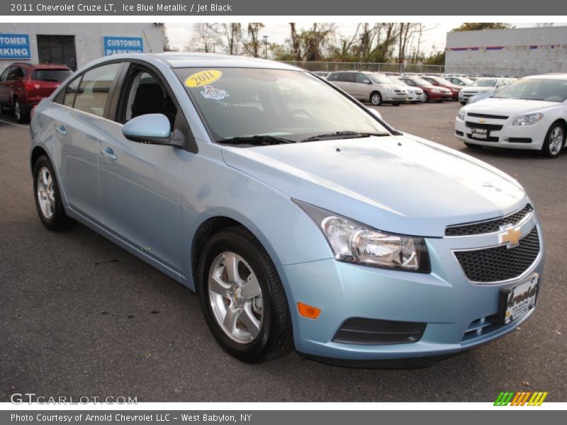 Ice Blue Metallic / Jet Black 2011 Chevrolet Cruze LT