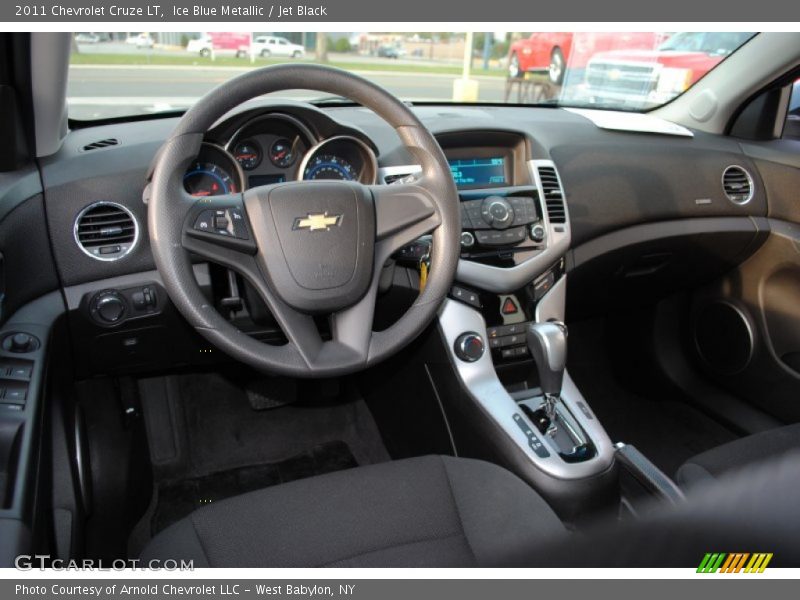 Ice Blue Metallic / Jet Black 2011 Chevrolet Cruze LT