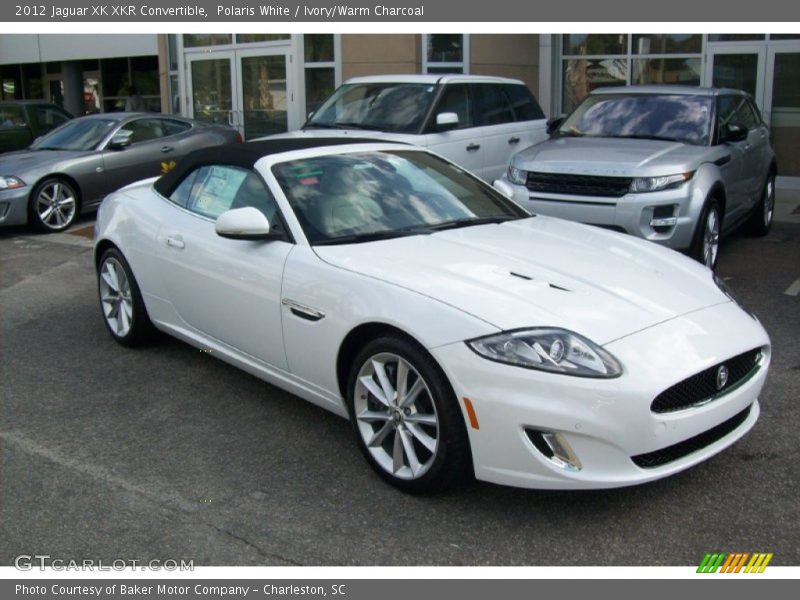  2012 XK XKR Convertible Polaris White