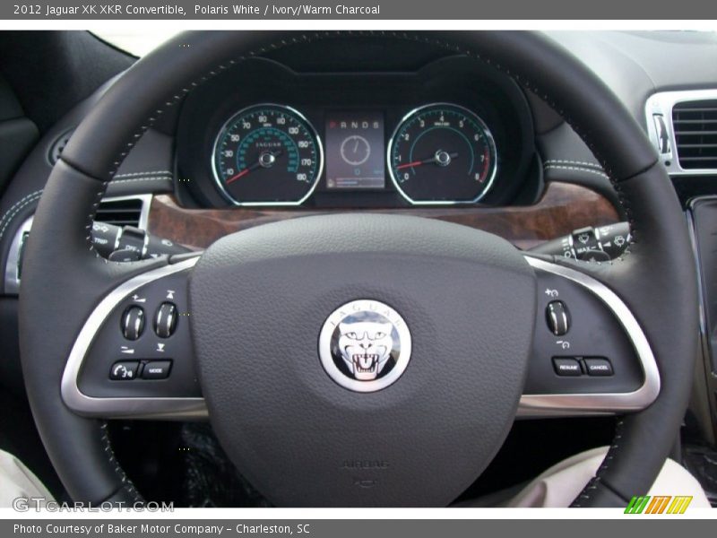  2012 XK XKR Convertible Steering Wheel