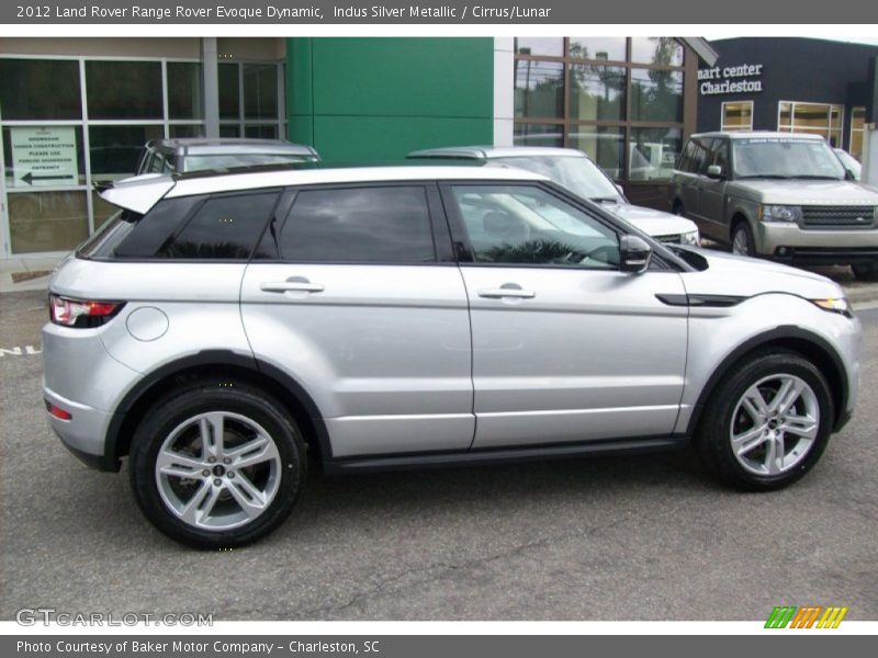  2012 Range Rover Evoque Dynamic Indus Silver Metallic