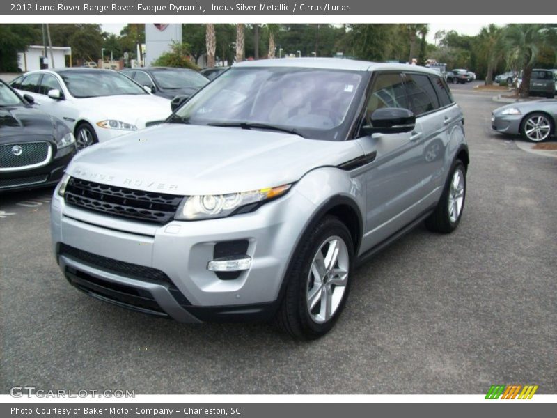 Indus Silver Metallic / Cirrus/Lunar 2012 Land Rover Range Rover Evoque Dynamic
