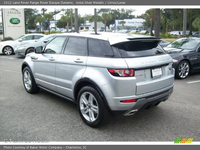 Indus Silver Metallic / Cirrus/Lunar 2012 Land Rover Range Rover Evoque Dynamic