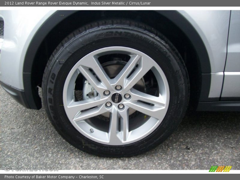  2012 Range Rover Evoque Dynamic Wheel