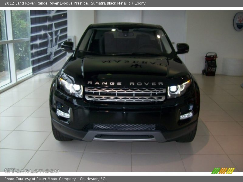 Sumatra Black Metallic / Ebony 2012 Land Rover Range Rover Evoque Prestige